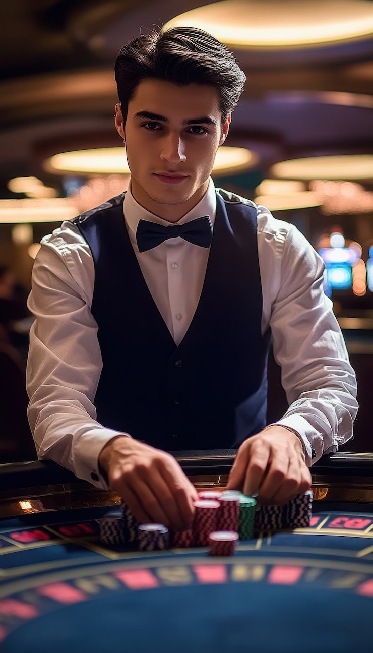 era4d AduQ live dealer table interface with multiple players and real-time action